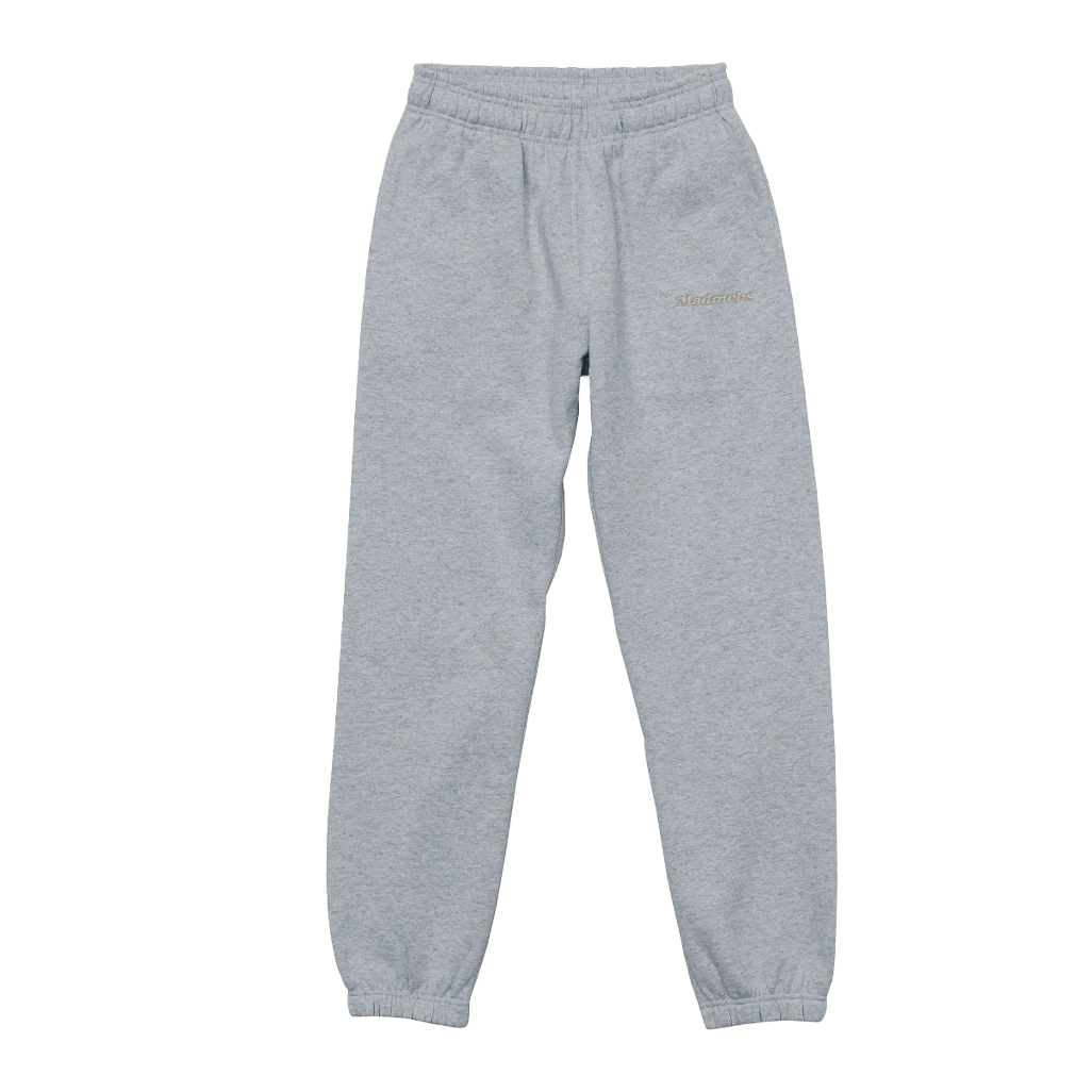 Heather Grey Logo Sweatpants – Madmobs®︎