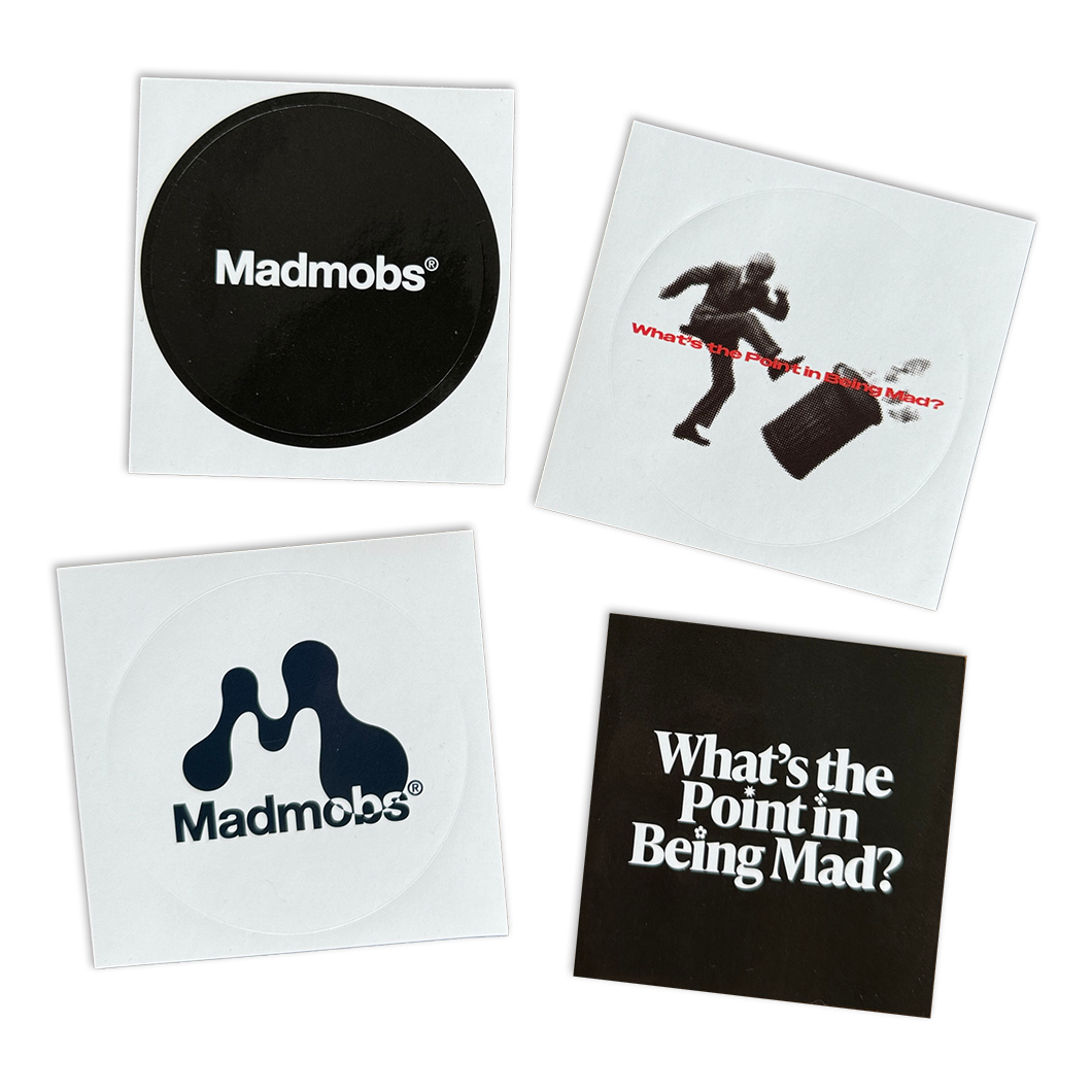 Madmobs®︎ Sticker Pack 4P